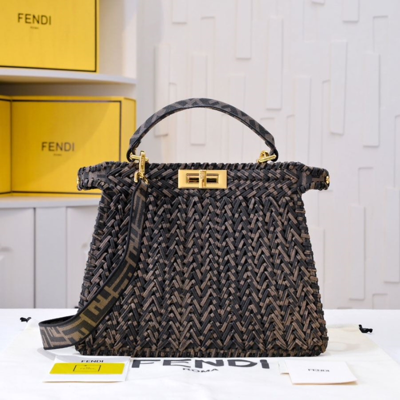 F**di top handle bags